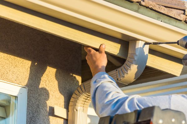 Aluminum Rain Gutter Service in Little River