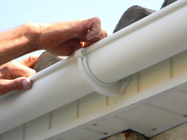 Plastic Gutter Repair in Little River