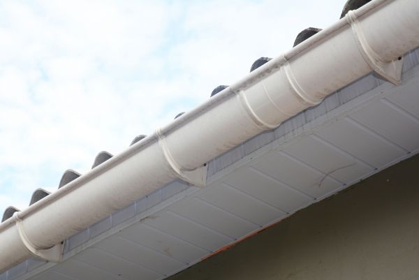 Plastic Gutter Installation in Little River